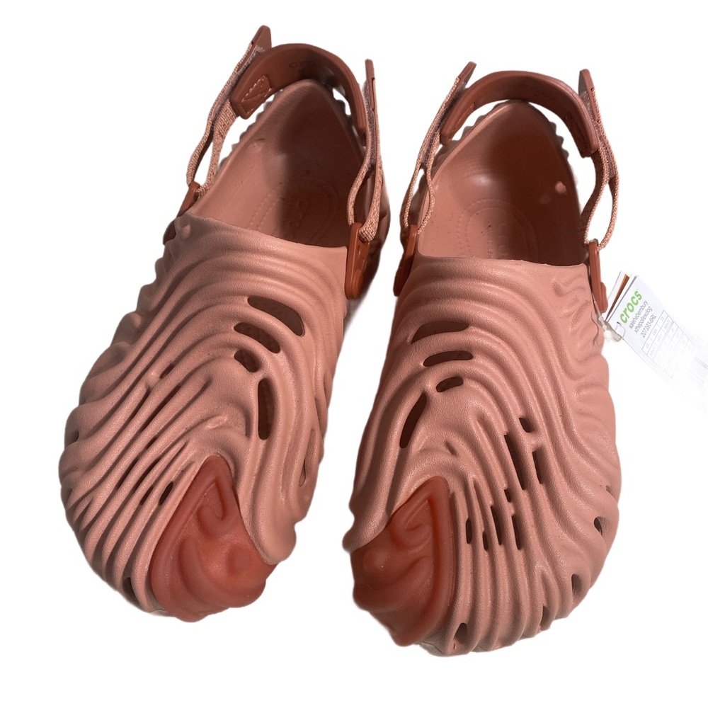 NEW Crocs Salehe Bembury X‎ Pollex Clog “Kuwata” M9 W11 Pale Blush - Picture 2 of 7